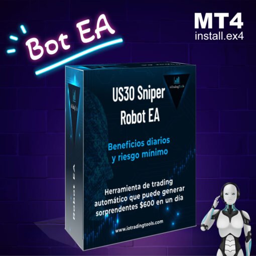 US30 Sniper Robot EA Beneficios diarios y riesgos mínimos.